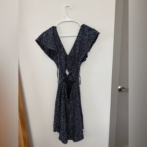 Denim & Supply Ralph Lauren Floral Open-Back Dress – Size 2